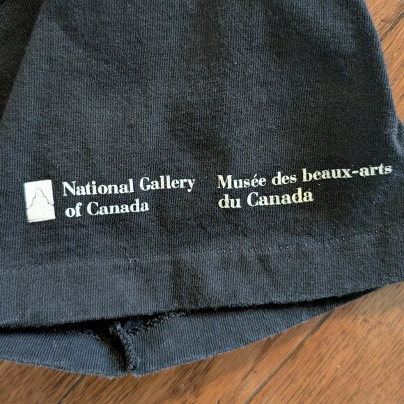 Vintage Renoir Portraits National Gallery of Canada Anvil Single Stitch T-Shirt - Picture 3 of 4